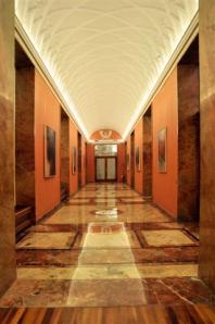Palazzo Bovara, pavimento in marmo