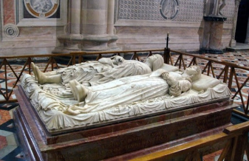 Certosa di Pavia, monumento funebre Ludovico il Moro e Beatrice d’Este
