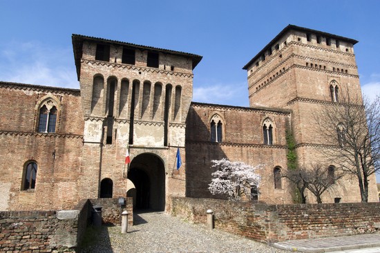 Pandino: Castello Visconteo, ingresso