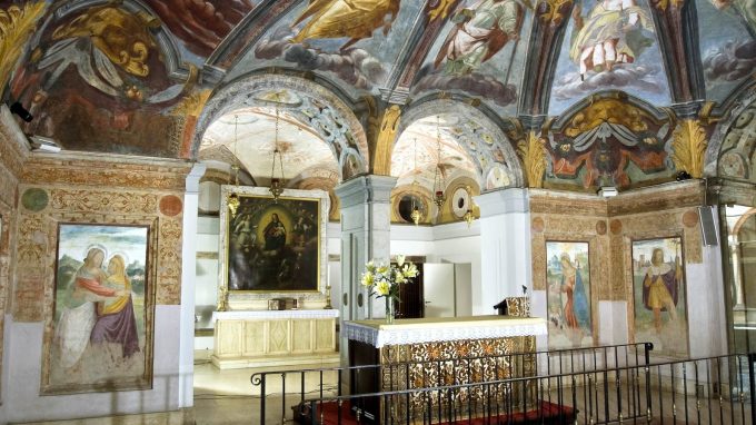 Santuario Santa Maria alla Fontana: dettaglio interno