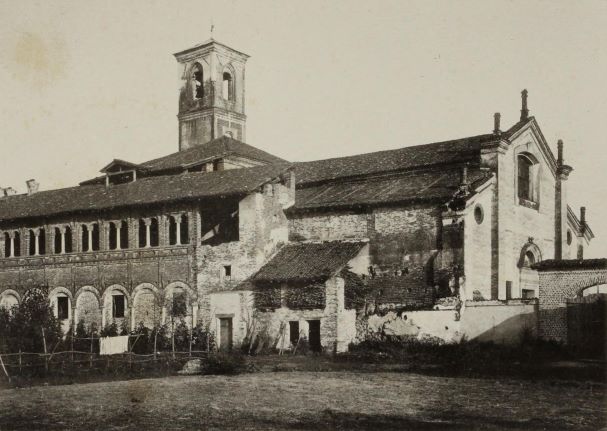 Abbazia di Casoretto nel 1888