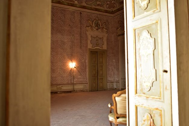 Villa Arconati, sala rosa