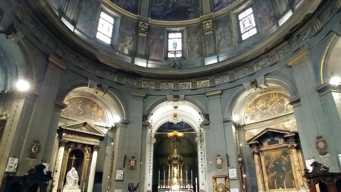 San Sebastiano, interno