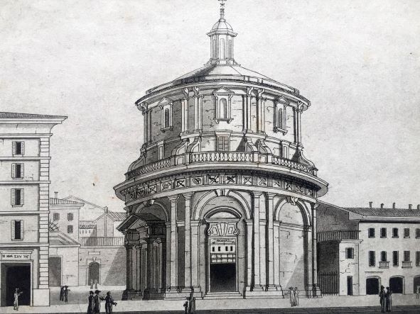 Tempio di San Sebastiano, 1875