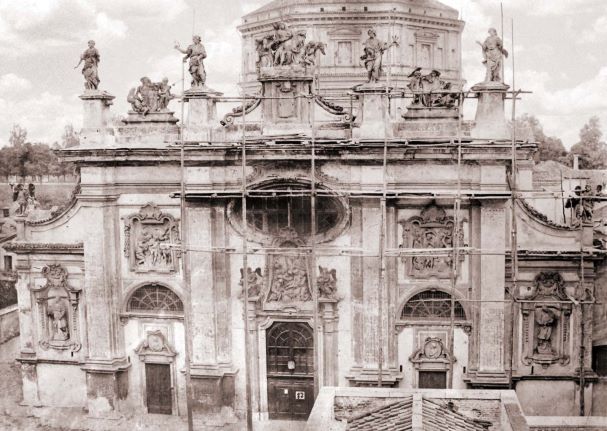 Santa Maria della Passione - le statue mancanti- 1863