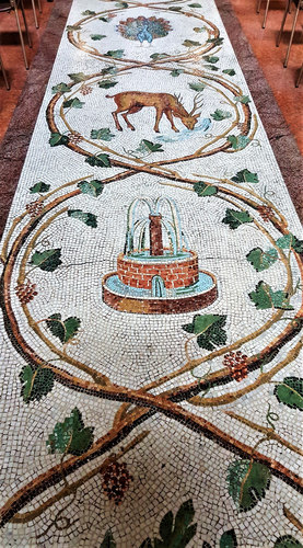 San Tommaso in Terramara - dettaglio mosaico