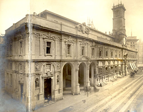 La Borsa a Palazzo dei Giureconsulti