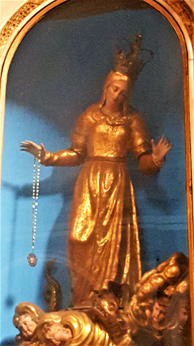 San Tommaso in Terramara - Statua della Vergine