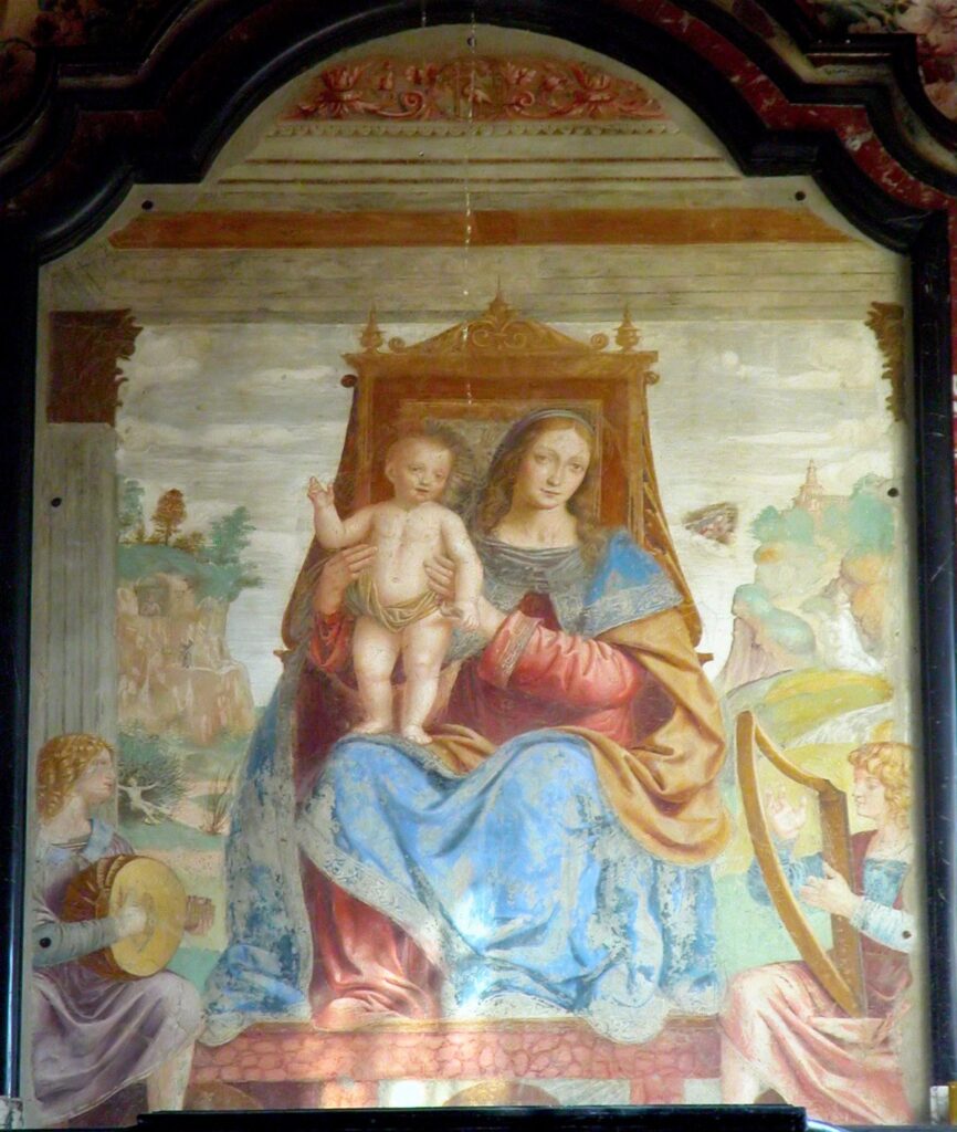 Bernardino Luini - Madonna della buonanotte - Chiaravalle